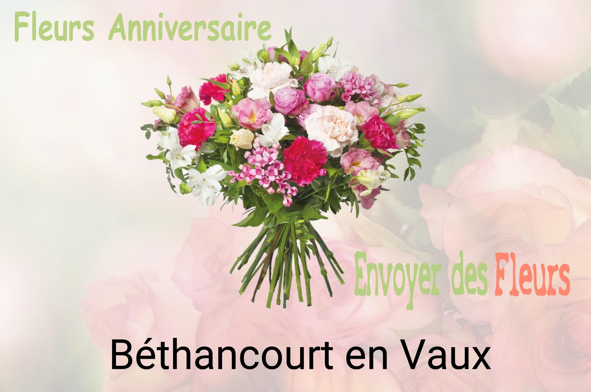 Bouquet de fleurs d’anniversaire livré à Béthancourt-en-Vaux