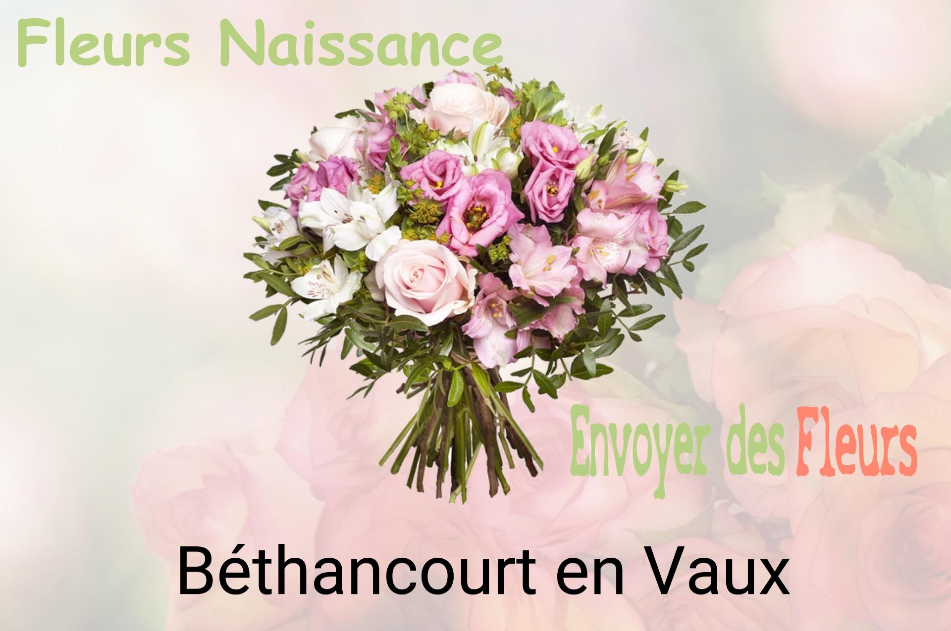 Bouquet de fleurs de naissance livré à Béthancourt-en-Vaux